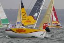 Départ de la première étape de la Solitaire