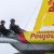 L'équipage Poujoulat à bord du Diam24 OD
